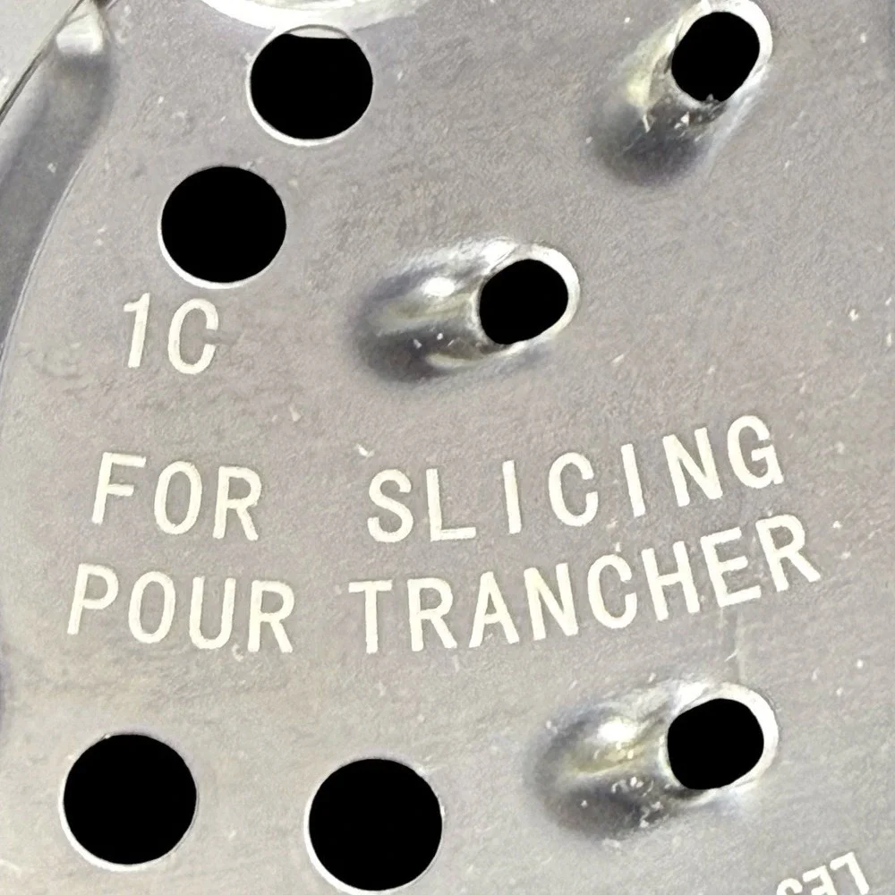 Veggie Bullet VB-101 VB-102 Slicing Disc 1C Stainless Steel Replacement Blade